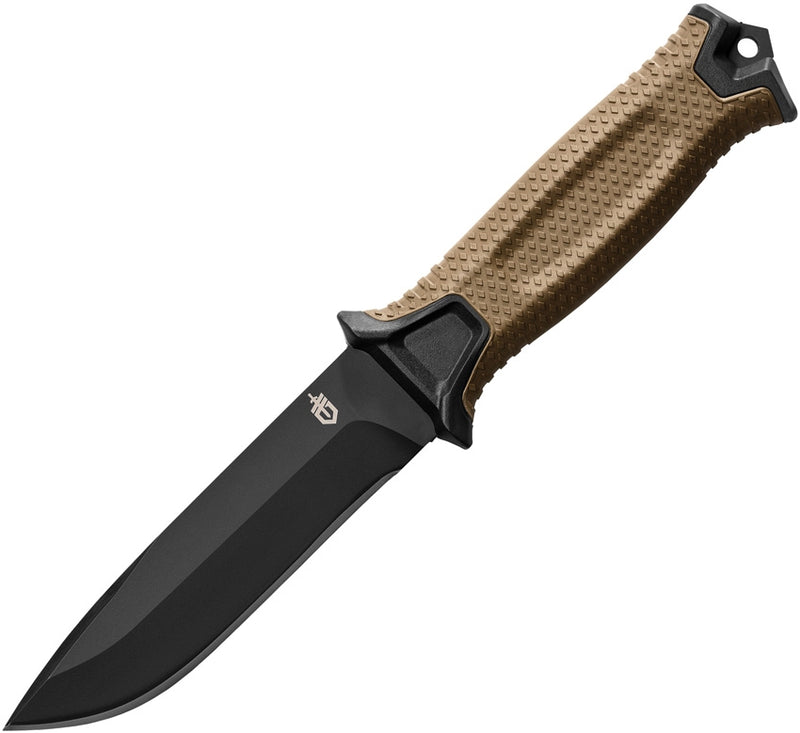 Gerber Strongarm Fixed Knife 4.87" Stainless Steel Blade Coyote Tan Glass Nylon/Rubber Handle 0001058 -Gerber - Survivor Hand Precision Knives & Outdoor Gear Store