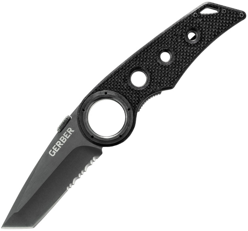 Gerber Remix Tactical Folding Knife 3" 7Cr17MoV Steel Blade G10/Machined Hole Cutouts Handle 30000433 -Gerber - Survivor Hand Precision Knives & Outdoor Gear Store