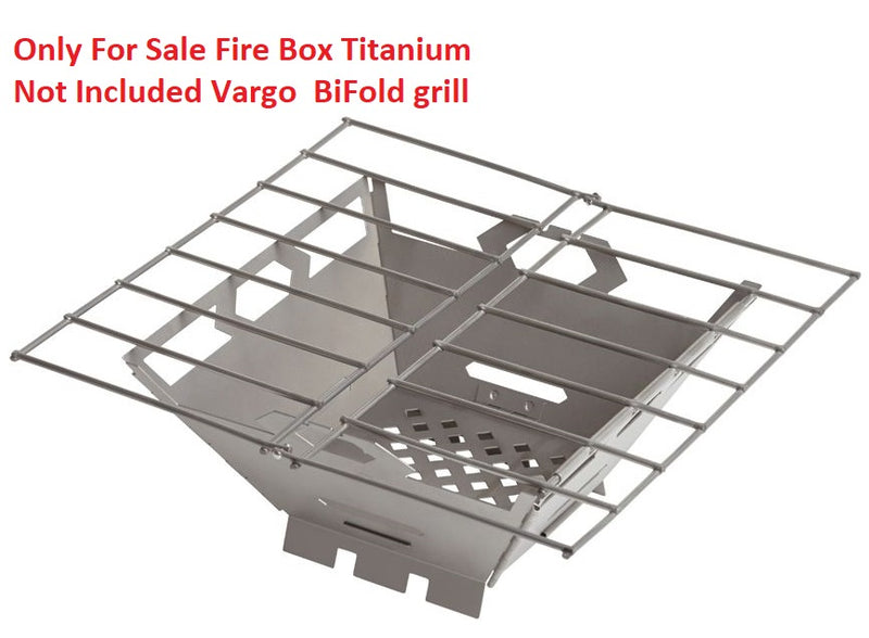 Vargo Fire Box Titanium Construction With Unique Origami Style Assembly System 319 -Vargo - Survivor Hand Precision Knives & Outdoor Gear Store