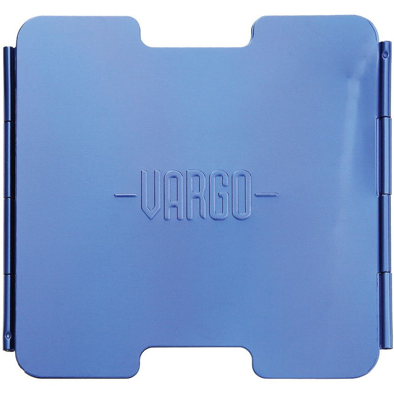 Vargo Windscreen Blue One Piece Fold Flat Design And Aluminum Construction 421 -Vargo - Survivor Hand Precision Knives & Outdoor Gear Store