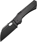 We Knife Roxi Frame Folding Knife 3.13" CPM S35VN Steel Blade Black Titanium Handle 190722 -We Knife Co - Survivor Hand Precision Knives & Outdoor Gear Store