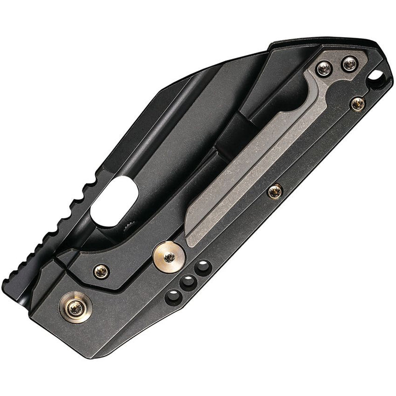 We Knife Roxi Frame Folding Knife 3.13" CPM S35VN Steel Blade Black Titanium Handle 190722 -We Knife Co - Survivor Hand Precision Knives & Outdoor Gear Store