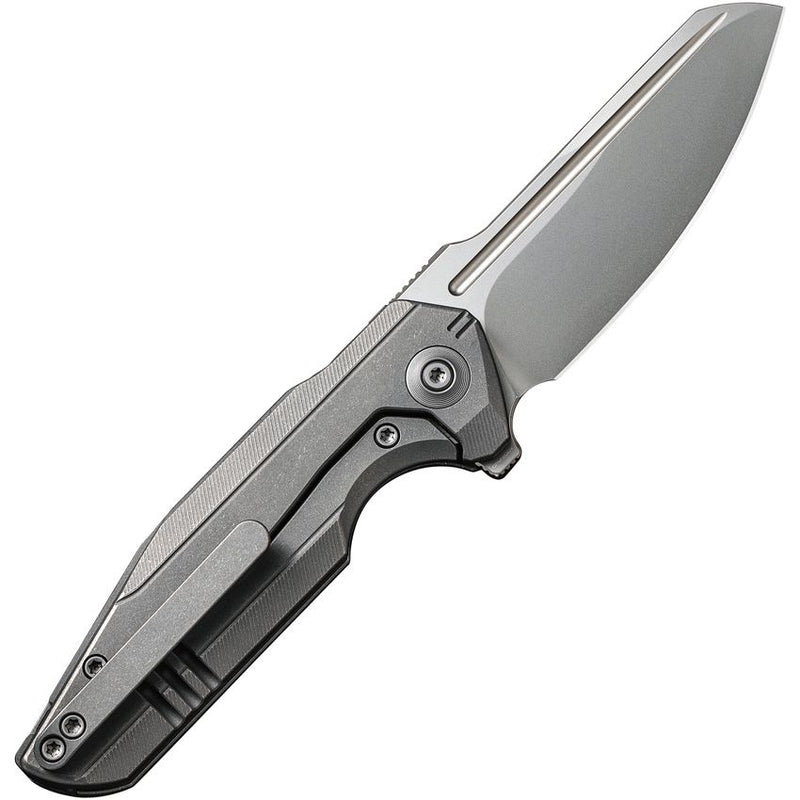 We Knife Co StarHawk Framelock Folding Knife 2.88" CPM-20CV Steel Blade Gray Titanium Handle 210171 -We Knife Co - Survivor Hand Precision Knives & Outdoor Gear Store