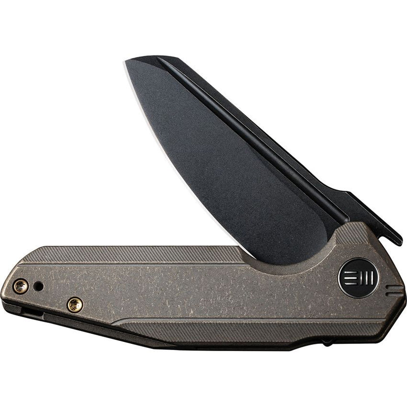 We Knife Co StarHawk Frame Folding Knife 2.88" CPM-20CV Steel Blade Gray Titanium Handle 210172 -We Knife Co - Survivor Hand Precision Knives & Outdoor Gear Store