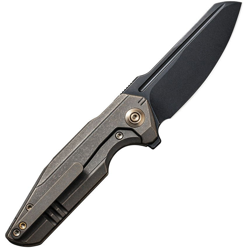 We Knife Co StarHawk Frame Folding Knife 2.88" CPM-20CV Steel Blade Gray Titanium Handle 210172 -We Knife Co - Survivor Hand Precision Knives & Outdoor Gear Store