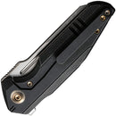 We Knife Co StarHawk Frame Folding Knife 2.88" CPM-20CV Steel Blade Black Titanium Handle 210173 -We Knife Co - Survivor Hand Precision Knives & Outdoor Gear Store