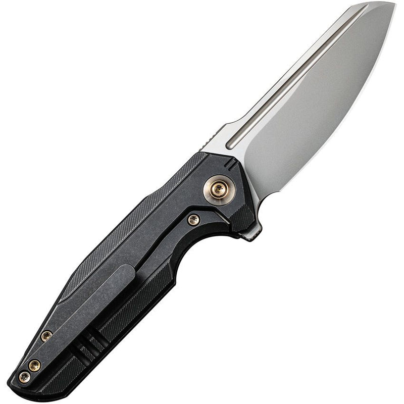 We Knife Co StarHawk Frame Folding Knife 2.88" CPM-20CV Steel Blade Black Titanium Handle 210173 -We Knife Co - Survivor Hand Precision Knives & Outdoor Gear Store