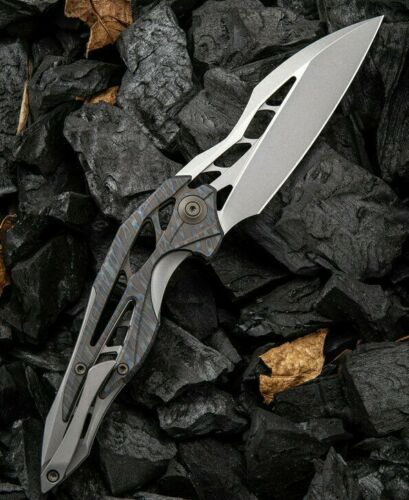 We Knife Co Arrakis Folding Knife 3.5" Bohler M390 Steel Blade Titanium Handle 906F -We Knife Co - Survivor Hand Precision Knives & Outdoor Gear Store