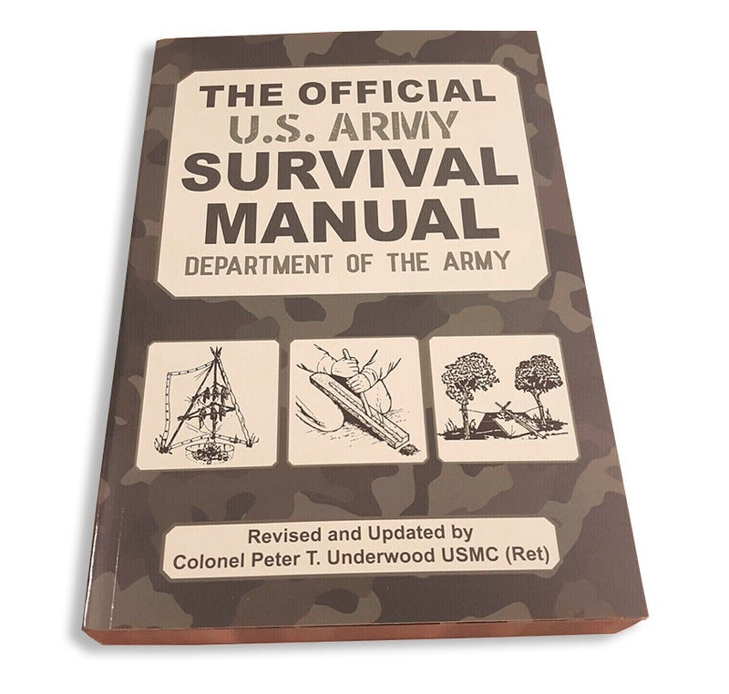 U.S. Army Survival Manual Book Outdoor Enthusiasts Pictures / Illustrations 428 Pages 431 -Books - Survivor Hand Precision Knives & Outdoor Gear Store