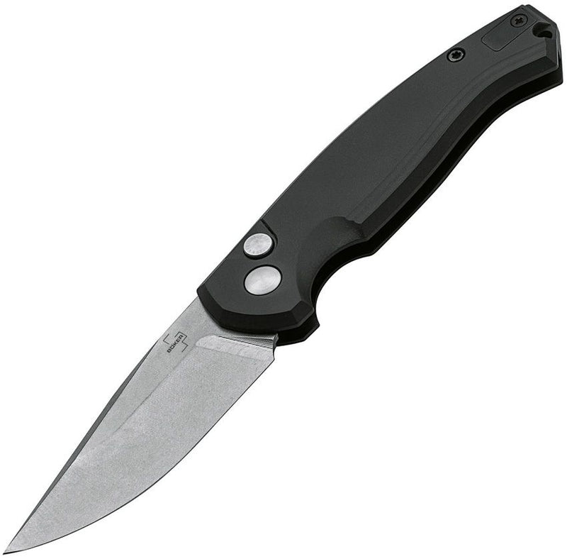 Boker Plus Karakurt Folding Automatic Knife 3.07" 154CM Steel Blade Black Aluminum Handle 01BO363 -Boker Plus - Survivor Hand Precision Knives & Outdoor Gear Store