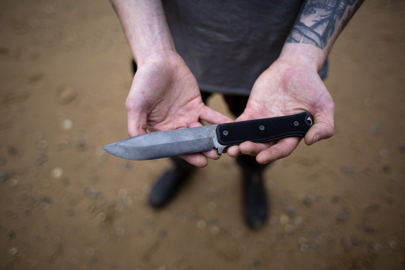 Fallkniven S1x Survival Fixed Knife 5" Cobalt Steel Blade Black Thermorun Handle S1X -Fallkniven - Survivor Hand Precision Knives & Outdoor Gear Store