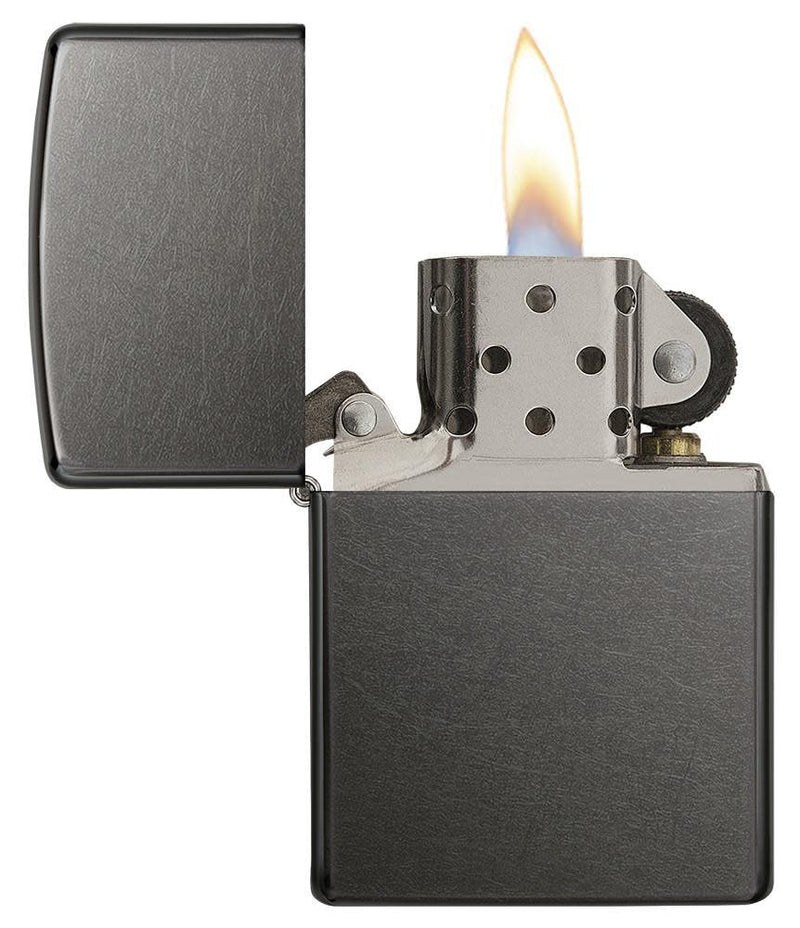 Zippo Lighter Classic Gray Dusk Feature Windproof All Metal Construction 28378 -Zippo - Survivor Hand Precision Knives & Outdoor Gear Store