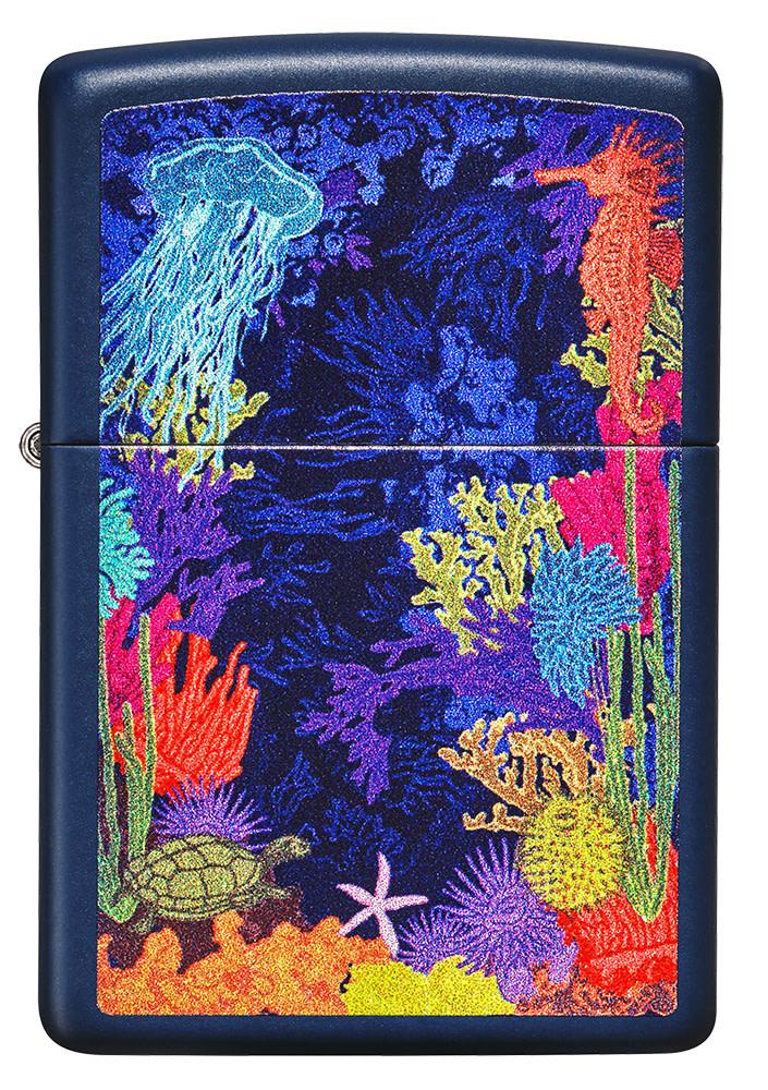 Zippo Lighter Sea Life Feature Windproof All Metal Construction 19871 -Zippo - Survivor Hand Precision Knives & Outdoor Gear Store