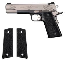 Cold Steel Super-Thin 1911 Pistol Grips Griv-Ex Black Easier For Smaller Hands SAG1 -Cold Steel - Survivor Hand Precision Knives & Outdoor Gear Store