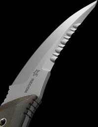 Fox Recon Fixed Knife 4.75" N690Co Steel Full Tang Blade Green Micarta Handle X512OD -Fox - Survivor Hand Precision Knives & Outdoor Gear Store