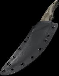 Fox Recon Fixed Knife 4.75" N690Co Steel Full Tang Blade Green Micarta Handle X512OD -Fox - Survivor Hand Precision Knives & Outdoor Gear Store