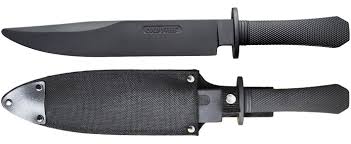 Cold Steel Bowie Trainer Knife 10.5" Santoprene Blade Black Santoprene Handle CS92R16CCB -Cold Steel - Survivor Hand Precision Knives & Outdoor Gear Store