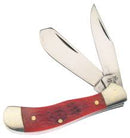 Frost Cutlery Baby Saddlehorn Pocket Knife Stainless Blades Jigged Bone Handle 14972DRWJ -Frost Cutlery - Survivor Hand Precision Knives & Outdoor Gear Store