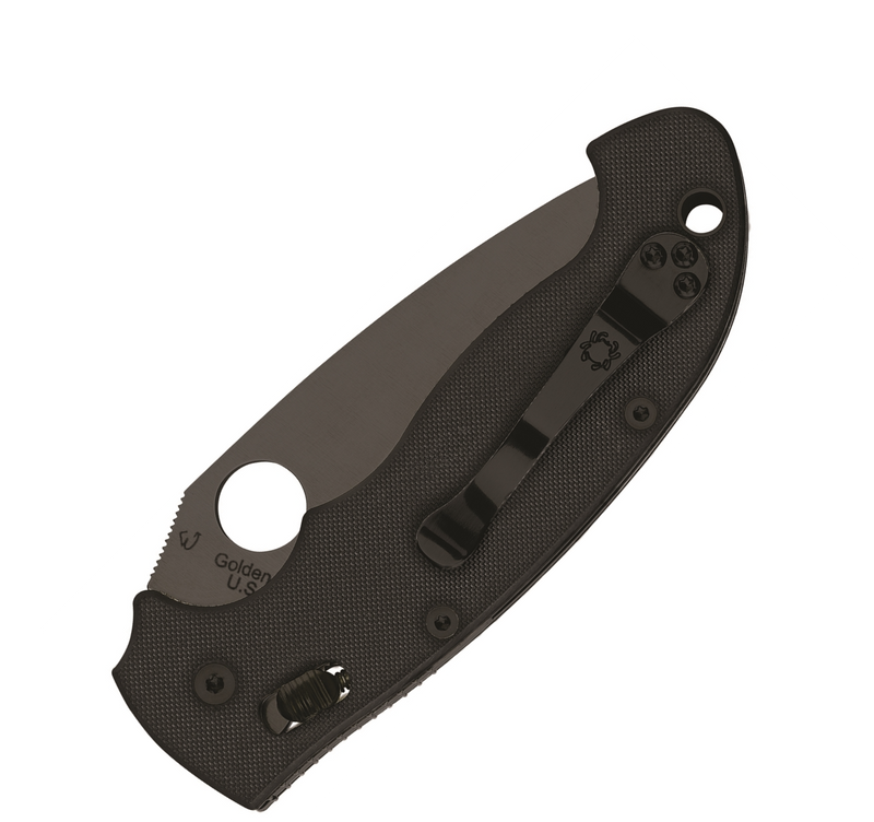Spyderco Manix 2 XL Folding Knife 3.85" Black CPM S30V Steel Blade G10 Handle 95GPBBK2 -Spyderco - Survivor Hand Precision Knives & Outdoor Gear Store