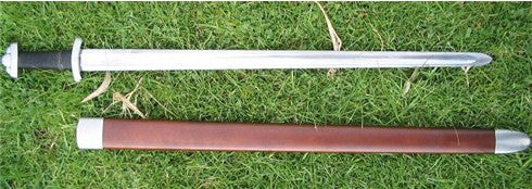 CAS Hanwei Practical Viking Fixed Sword 29.75" Carbon Steel Blade Leather Handle 2047 -CAS Hanwei - Survivor Hand Precision Knives & Outdoor Gear Store
