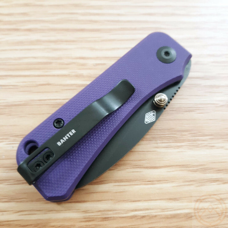 Civivi Baby Banter Liner Folding Knife 2.25" Nitro V Steel Blade Purple G10 Handle 19068S4 -Civivi - Survivor Hand Precision Knives & Outdoor Gear Store