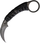 Bastinelli Creations Knife 1.63" Bohler N690 Steel Karambit Blade Black Cord Wrapped Handle 202BM -Bastinelli Creations - Survivor Hand Precision Knives & Outdoor Gear Store