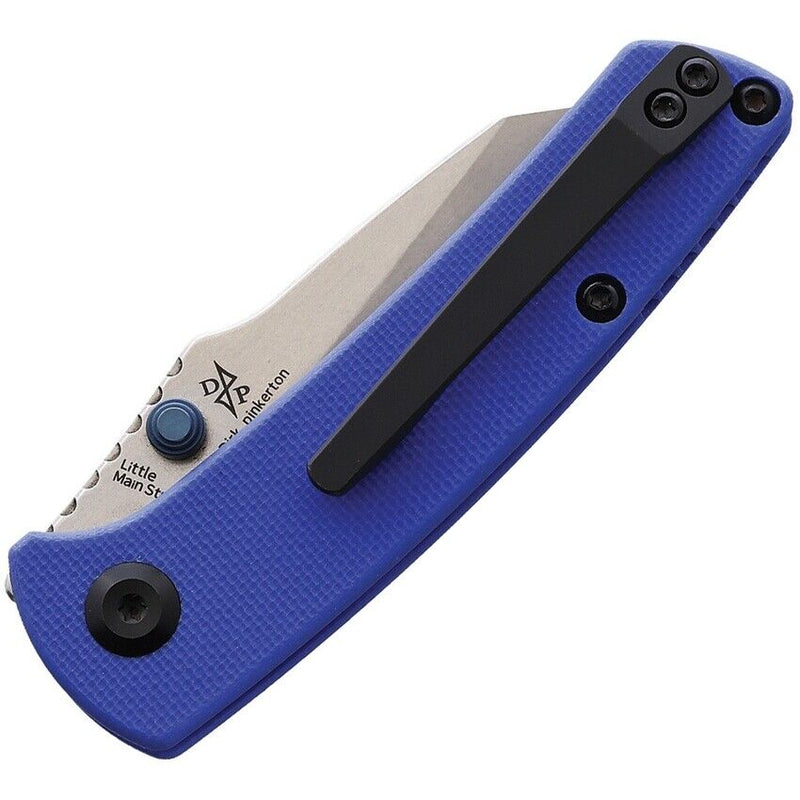 Kansept Knives Little Main Street Folding Knife 2.25" 154CM Steel Blade Blue G10 Handle 2015A4 -Kansept Knives - Survivor Hand Precision Knives & Outdoor Gear Store