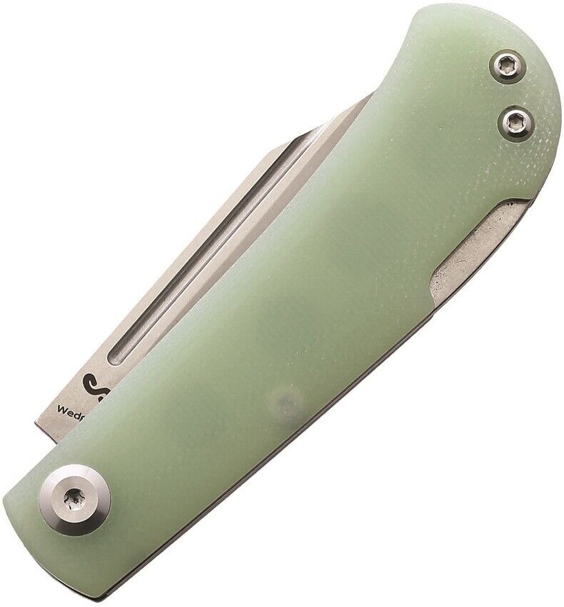 Kansept Knives Wedge Lockback Folding Knife 2.25" 154CM Steel Clip Point Blade Jade G10 Handle 2026B6 -Kansept Knives - Survivor Hand Precision Knives & Outdoor Gear Store