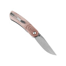 Kansept Knives Reverie Folding Knife 2.91" 154CM Steel Blade Brown Micarta Handle 2025A6 -Kansept Knives - Survivor Hand Precision Knives & Outdoor Gear Store