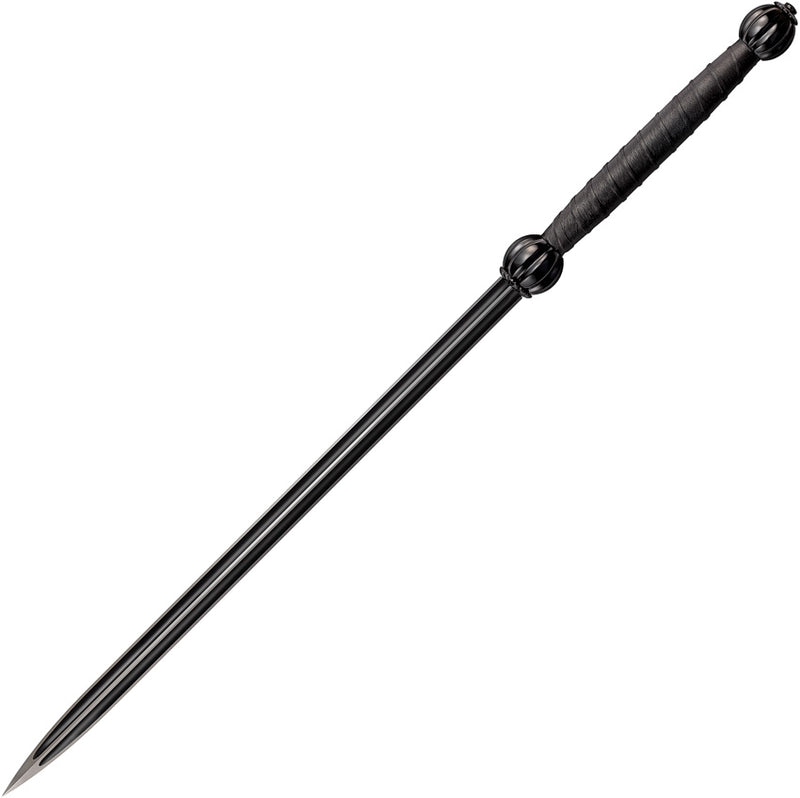 Cold Steel Seagal Fixed Sword 24" 1055 Carbon Steel Blade Black Leather Handle 88CWSS -Cold Steel - Survivor Hand Precision Knives & Outdoor Gear Store