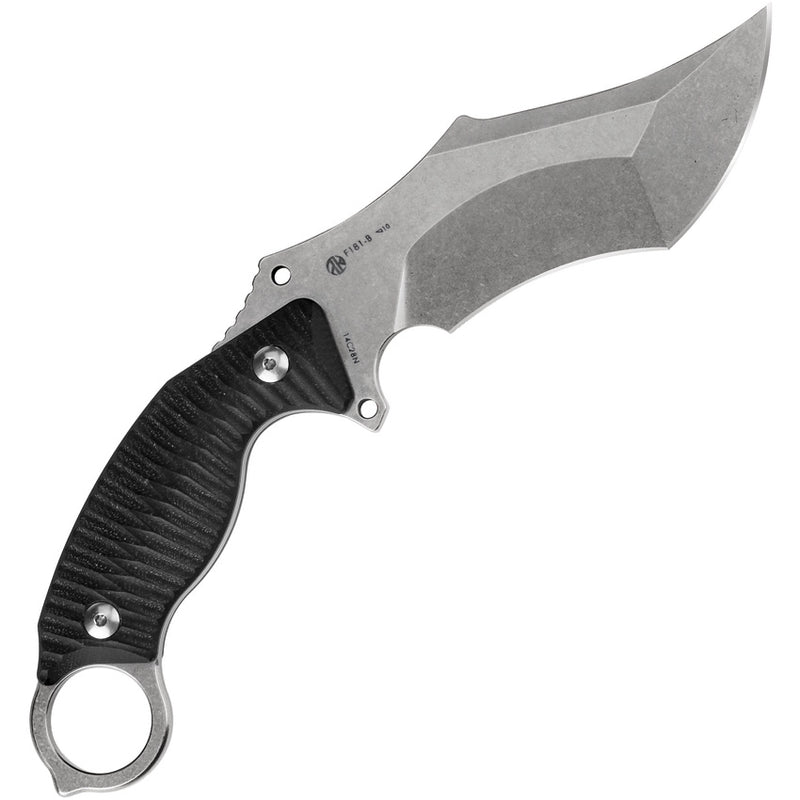 RUIKE F181 Fixed Knife 4.5" 14C28N Sandvik Steel Full Tang Blade Black G10 Handle 181B -RUIKE - Survivor Hand Precision Knives & Outdoor Gear Store