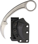 Bastinelli Creations PiKa Fixed Knife 1.75" Bohler N690 Steel Karambit Blade One Piece Construction 202 -Bastinelli Creations - Survivor Hand Precision Knives & Outdoor Gear Store