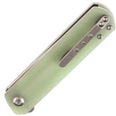 Kansept Knives Foosa Folder Folding Knife 3" 154CM Steel Blade Jade G10 Handle 2020T4 -Kansept Knives - Survivor Hand Precision Knives & Outdoor Gear Store
