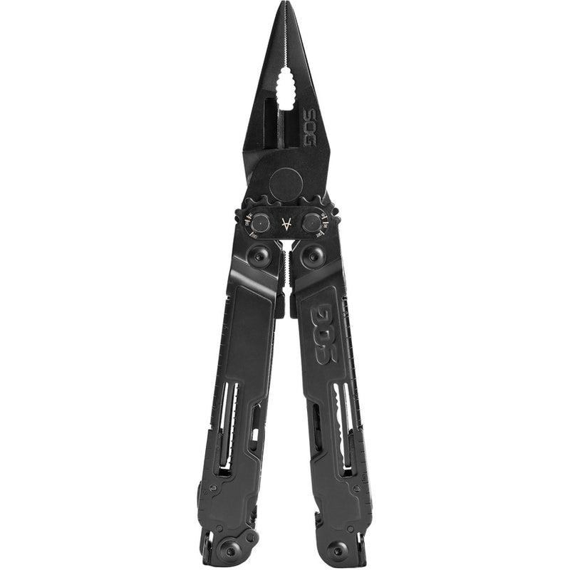 SOG Poweraccess Multi Tool Black Pliers Screwdrivers Wire Cutter / Crimper Awl Stainless Steel Handle 1002CP -SOG - Survivor Hand Precision Knives & Outdoor Gear Store