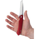 Case XX Kinzua Folding Knife 3.75" S35VN Steel Tanto Blade Red Aluminum Handle 64664 -Case Cutlery - Survivor Hand Precision Knives & Outdoor Gear Store