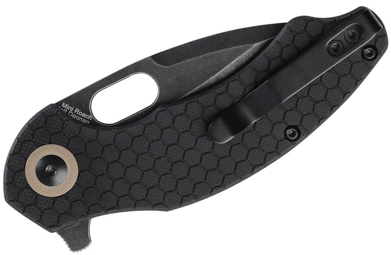 Kizer Cutlery Roach Mini Folding Knife 2.99" 154CM Steel Drop Point Blade Black G10 Handle 3477C2 -Kizer Cutlery - Survivor Hand Precision Knives & Outdoor Gear Store