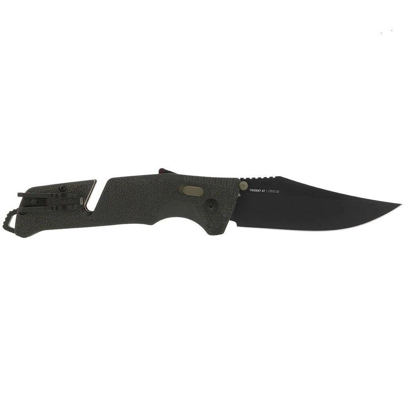 SOG Trident MK3 AT-XR Lock A/O Folding Knife 3.75" D2 Tool Steel Blade OD Green GRN Handle 11120357 -SOG - Survivor Hand Precision Knives & Outdoor Gear Store