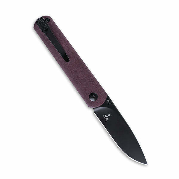 Kizer Cutlery Feist Frame Folding Knife 2.75" CPM-4V Tool Steel Blade Redstone Richlite Handle 3499R3 -Kizer Cutlery - Survivor Hand Precision Knives & Outdoor Gear Store