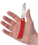 Case XX Sod Buster Jr Pocket Knife Carbon Steel Skinner Blades Red Synthetic Handle 3932 -Case Cutlery - Survivor Hand Precision Knives & Outdoor Gear Store