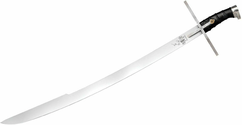 Cold Steel Hungarian Saber Sword 31" 1055HC Steel Blade Black Leather Wrapped Handle 88RM -Cold Steel - Survivor Hand Precision Knives & Outdoor Gear Store