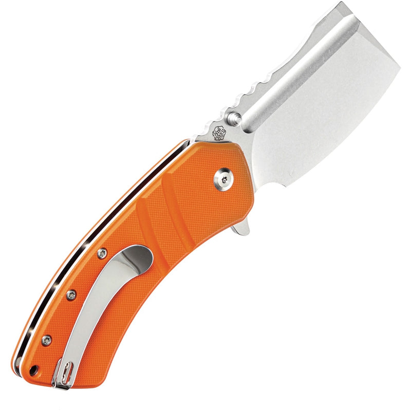 Kansept Knives XL Korvid Linerlock Folding Knife 3.5" 154CM Steel Blade Orange G10 Handle 1030A6 -Kansept Knives - Survivor Hand Precision Knives & Outdoor Gear Store