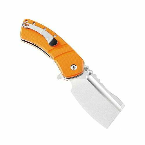 Kansept Knives XL Korvid Linerlock Folding Knife 3.5" 154CM Steel Blade Orange G10 Handle 1030A6 -Kansept Knives - Survivor Hand Precision Knives & Outdoor Gear Store