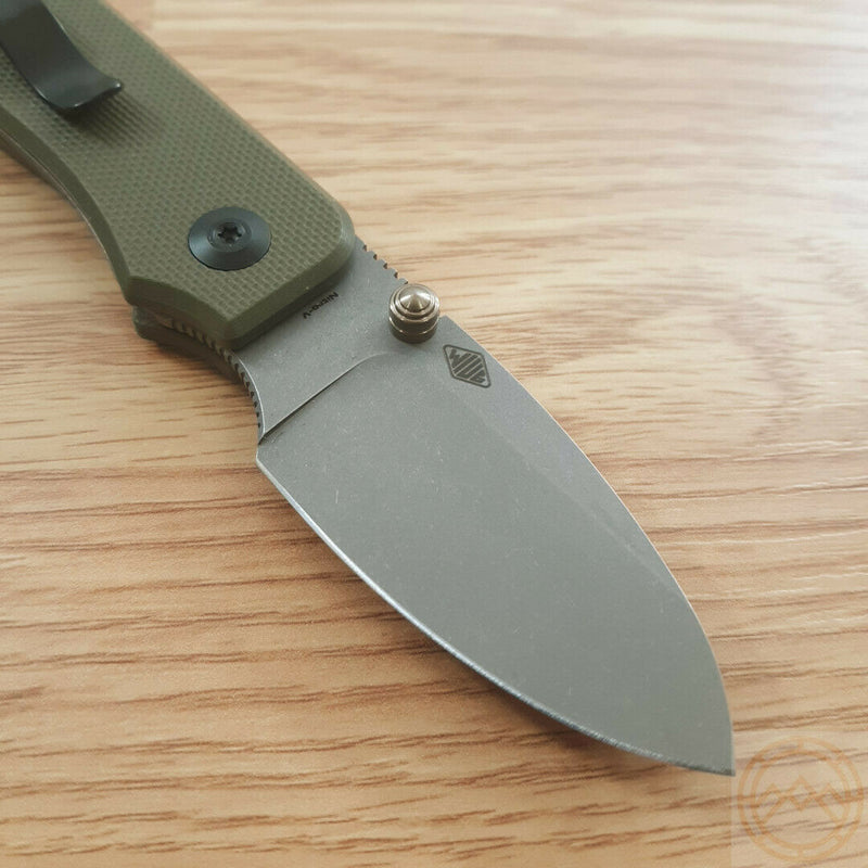 Civivi Baby Banter Linerlock Folding Knife 2.25" Nitro V Steel Blade Green G10 Handle 19068S5 -Civivi - Survivor Hand Precision Knives & Outdoor Gear Store