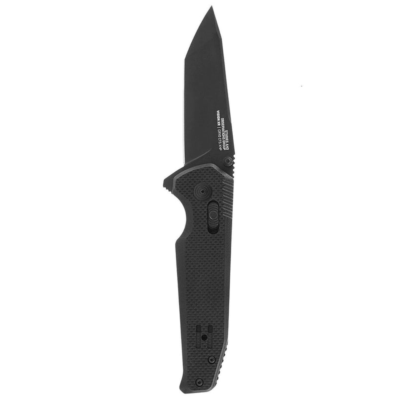 SOG Vision XR Folding Knife 3.38" Toxide Coaed CTS-XHP Steel Tanto Blade Black G10 Handle 12570157 -SOG - Survivor Hand Precision Knives & Outdoor Gear Store