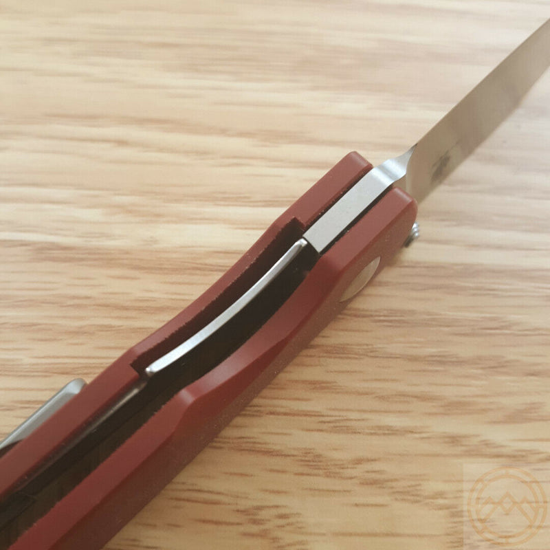 Kizer Cutlery Yorkie Linerlock Folding Knife 2.5" Bohler M390 Steel Blade Red Micarta Handle 3525S1 -Kizer Cutlery - Survivor Hand Precision Knives & Outdoor Gear Store
