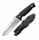 Cold Steel Razor Tek Fixed Knife 5" 4116 Steel Blade Full Clip Point Blade Black GFN Handle 5RZR -Cold Steel - Survivor Hand Precision Knives & Outdoor Gear Store