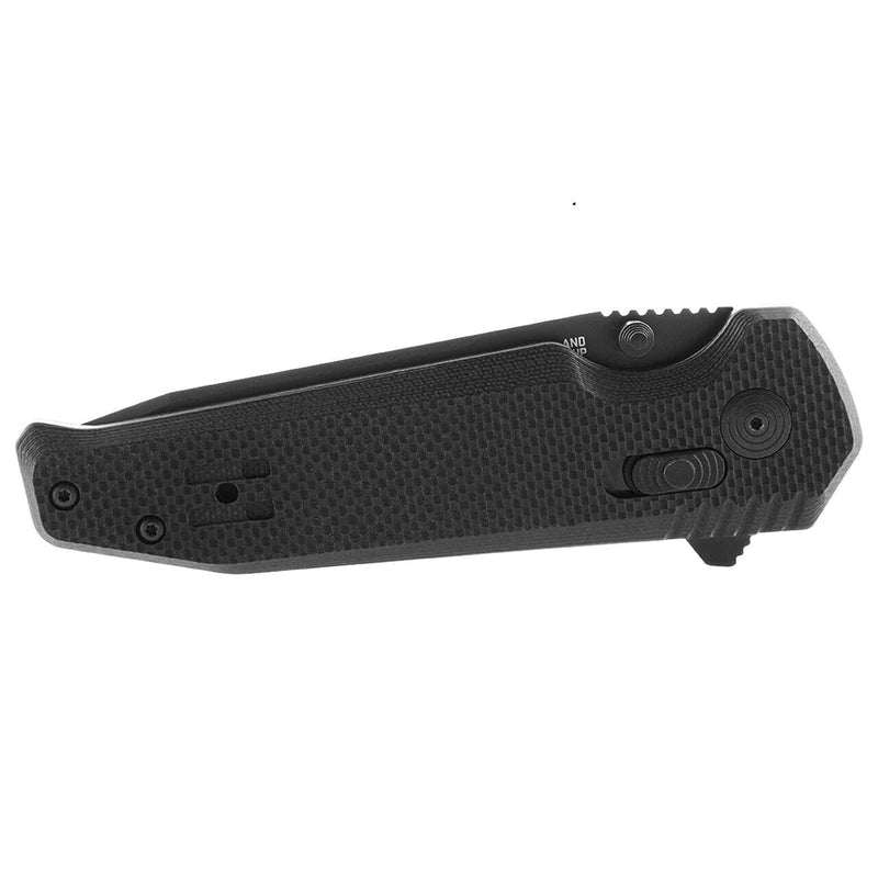 SOG Vision XR Folding Knife 3.38" Toxide Coaed CTS-XHP Steel Tanto Blade Black G10 Handle 12570157 -SOG - Survivor Hand Precision Knives & Outdoor Gear Store