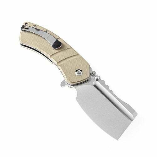 Kansept Knives XL Korvid Linerlock Folding Knife 3.5" 154CM Steel Blade Sand G10 Handle 1030A5 -Kansept Knives - Survivor Hand Precision Knives & Outdoor Gear Store