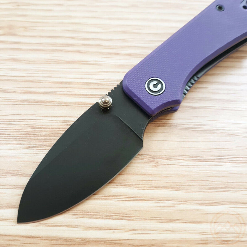 Civivi Baby Banter Liner Folding Knife 2.25" Nitro V Steel Blade Purple G10 Handle 19068S4 -Civivi - Survivor Hand Precision Knives & Outdoor Gear Store