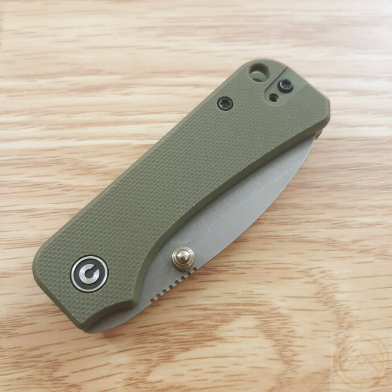 Civivi Baby Banter Linerlock Folding Knife 2.25" Nitro V Steel Blade Green G10 Handle 19068S5 -Civivi - Survivor Hand Precision Knives & Outdoor Gear Store